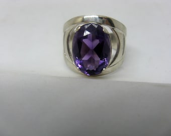 Alexandrite, Ring, USSR silver, 875 standart, weight 5,50 g, size 9