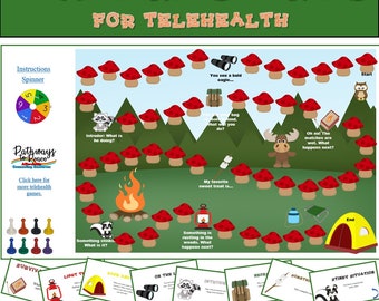Campfire Stories: A Storytelling Counseling Game - Telehealth Version