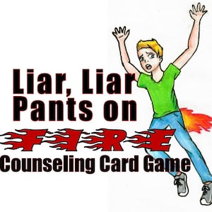 Lügner, Lügner Pants on Fire CBT-Beratungsspiel für Kinder, die lügen, sind Untruthful