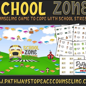 School Zone: A Counseling Game to Help Children Cope with School Stressors PDF Download