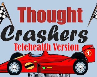 Thought Crashers: A Cognitive Behavioral Therapy Game -  Telehealth Version