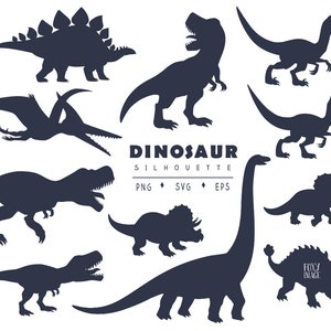 Dinosaur silhouette, Dinosaur PNG, Dino SVG, Dinosaur Clipart, T-rex Silhouette, Dinosaur Birthday Party, Dinosaur Birthday Party, Dino