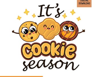 Kawaii Scout Cookie Season PNG Clipart (Digital Download)