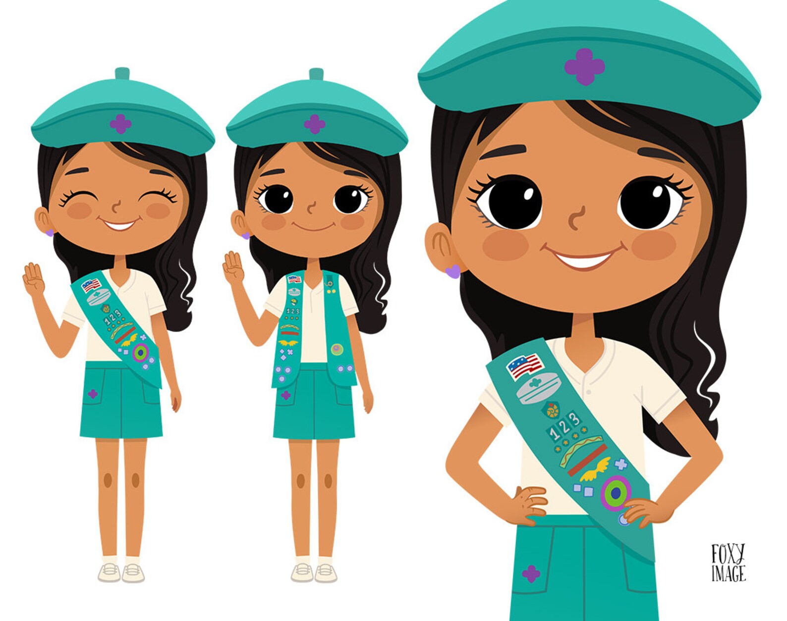Scouts Graphics Junior Scouts Clip Art, Happy Scouts, Scout Graphics, PNG Scout Art ...