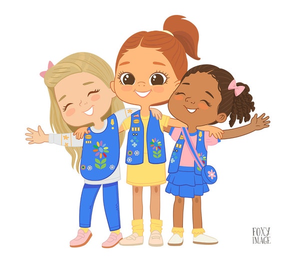School Friends Clipart