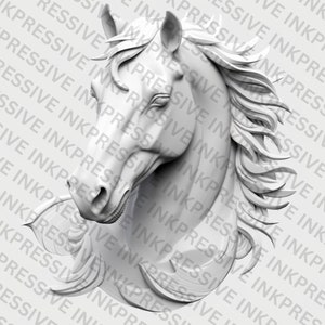 Horse Laser Engraving PNG File - High-Quality Design