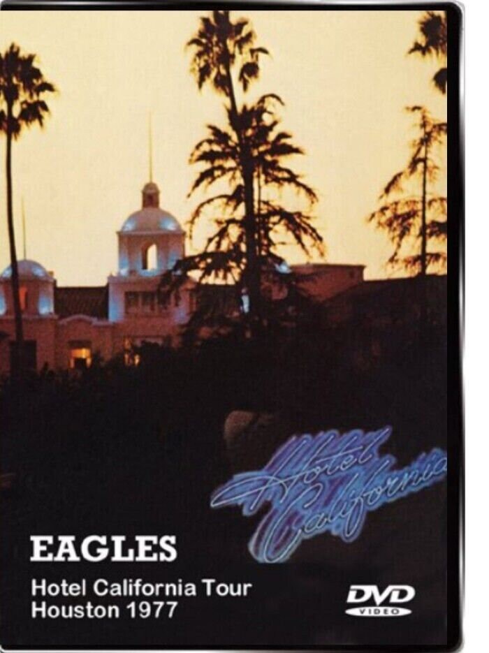 Eagles Hotel California Concert Live in Houston 1977 DVD, 1977 Etsy