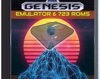 Sega Genesis Emulator & 723 Games ROMS on DVD