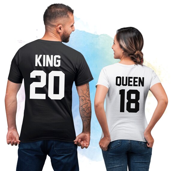 camisetas king y queen