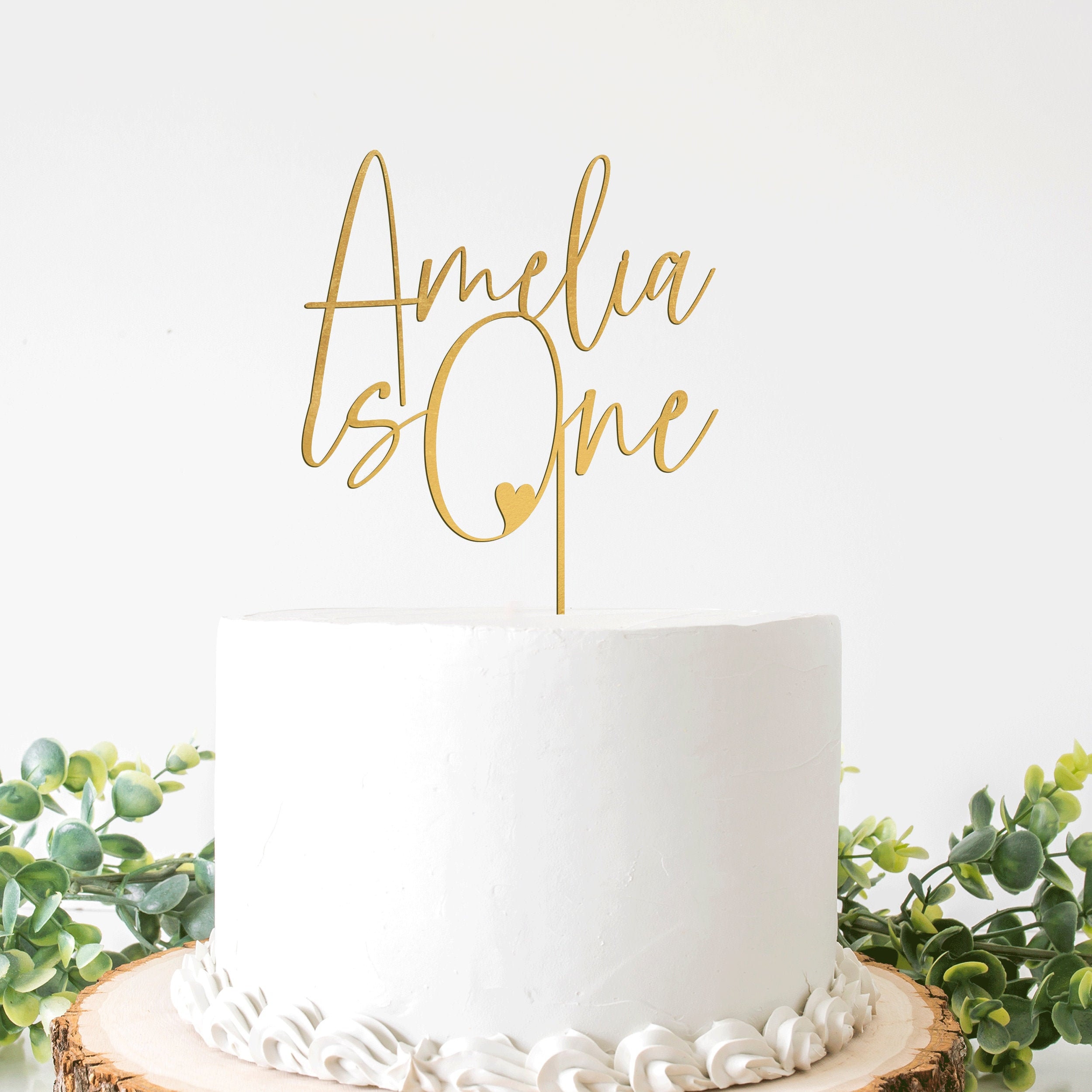 One Birthday Cake Topper First Birthday Cake Topper One Cake Etsy One Birthday Cake Topper First Birthday Cake Topper One Cake Etsy
