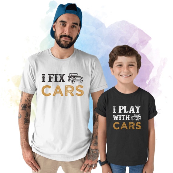 funny dad and son shirts