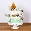 Graduation Cake Topper, Personalized Cake Topper for Graduation, Grad Cake Topper, Acrylic Gold Cake Charm, Congrats Grad Cake Topper product logo