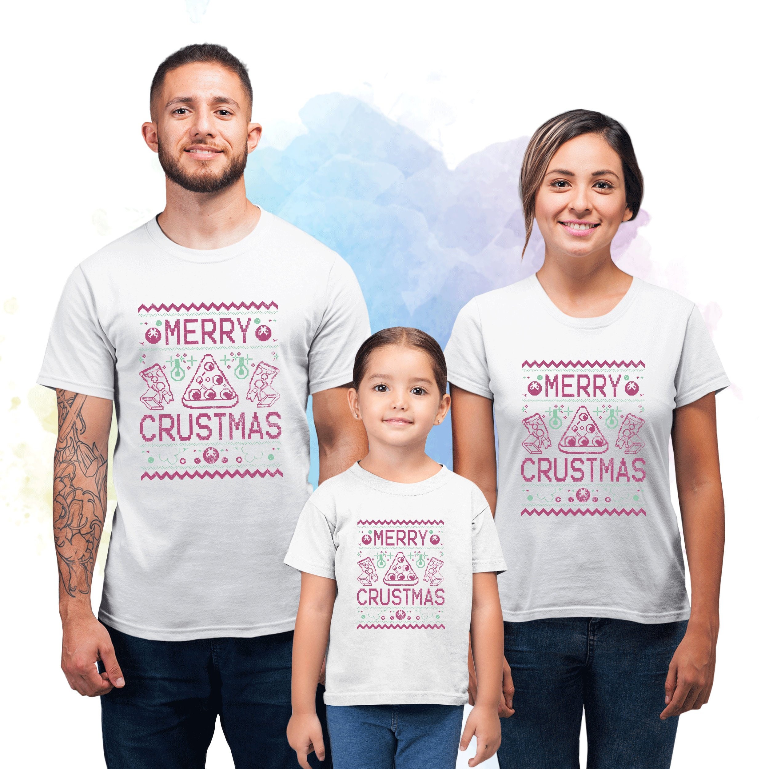 Funny Christmas Pajamas for Family Matching Christmas Etsy