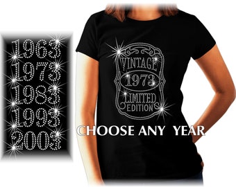 トップス DIANTE RHINESTONE VINTAGE TEE Women Y2K Rhinestone Cross T-Shirt Short Sleeve Round Neck
