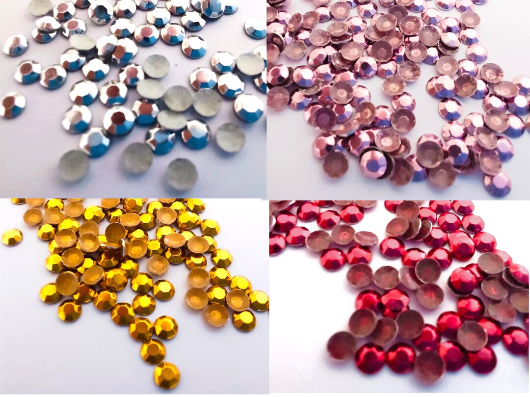 3250 Stück Hotfix Nieten 4mm - Bügelbilder Für Kleidung & DIY Projekte