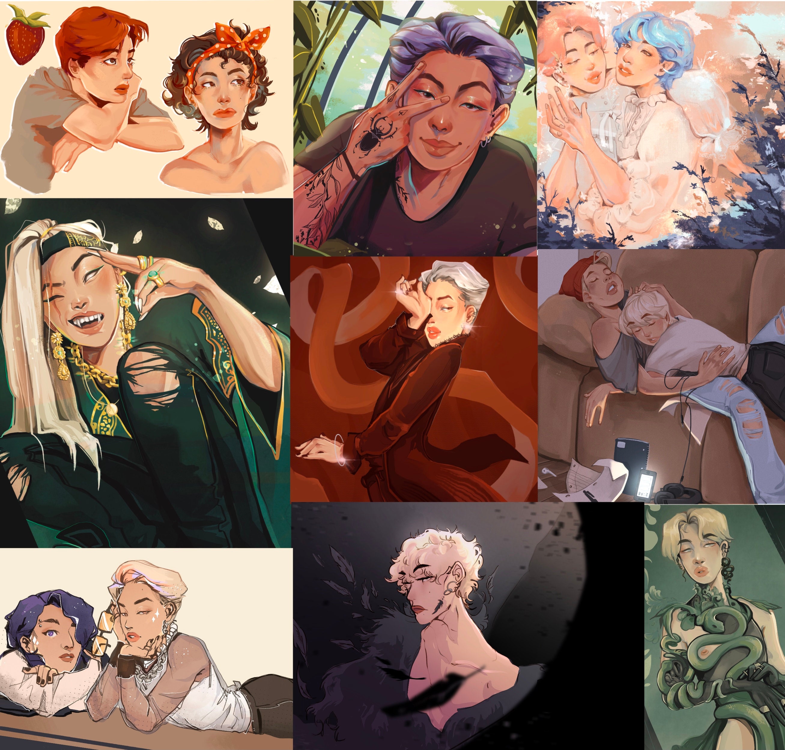 Various BTS Prints