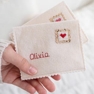 Valentinstag Umschlag, personalisierter Valentinstag Umschlag, Liebesbrief, personalisiertes Geschenk, Valentinstag Geschenk