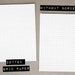 Printable Note Paper / A5 Lined Paper / Dotted Grid Paper / Lined Paper ...