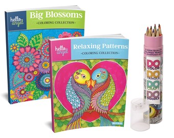 Download Coloring Book Set Etsy