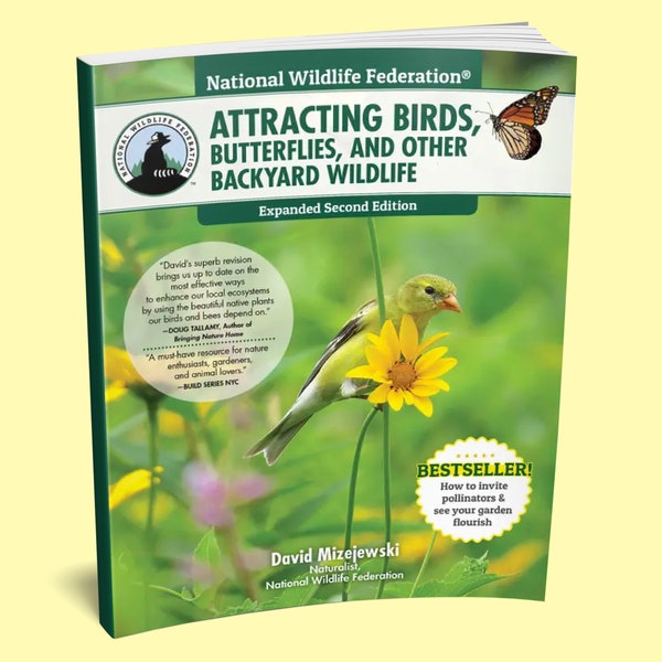 Book: National Wildlife Federation® Attracting Birds, Butterflies - Gift for Bird Lover - Gift for Bird Watcher - Gardener Gift