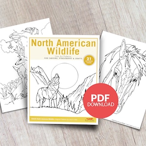 Patterns: North American Wildlife Printable Patterns PDF Download