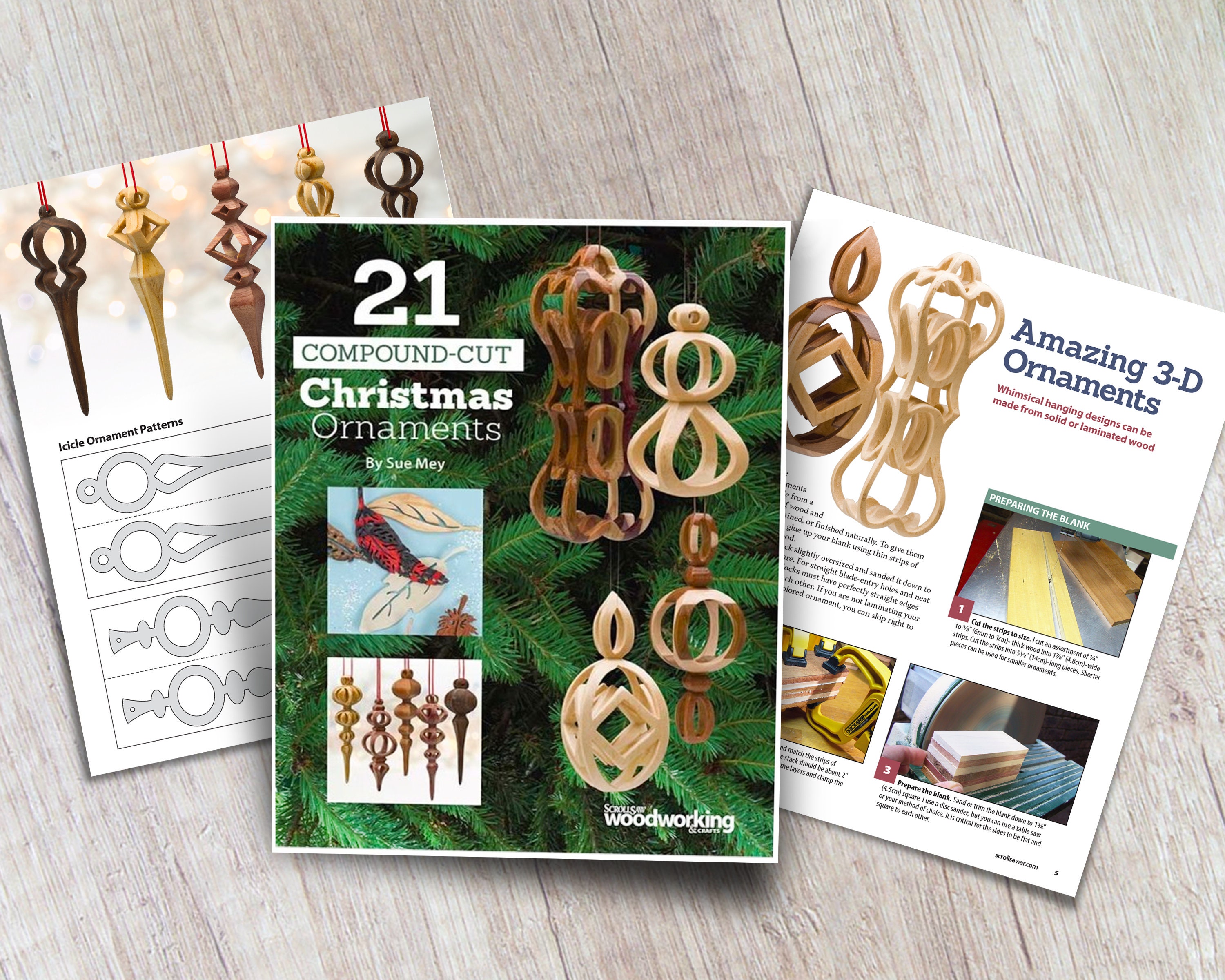 21 Compoundcut Scroll Saw Christmas Ornaments Etsy