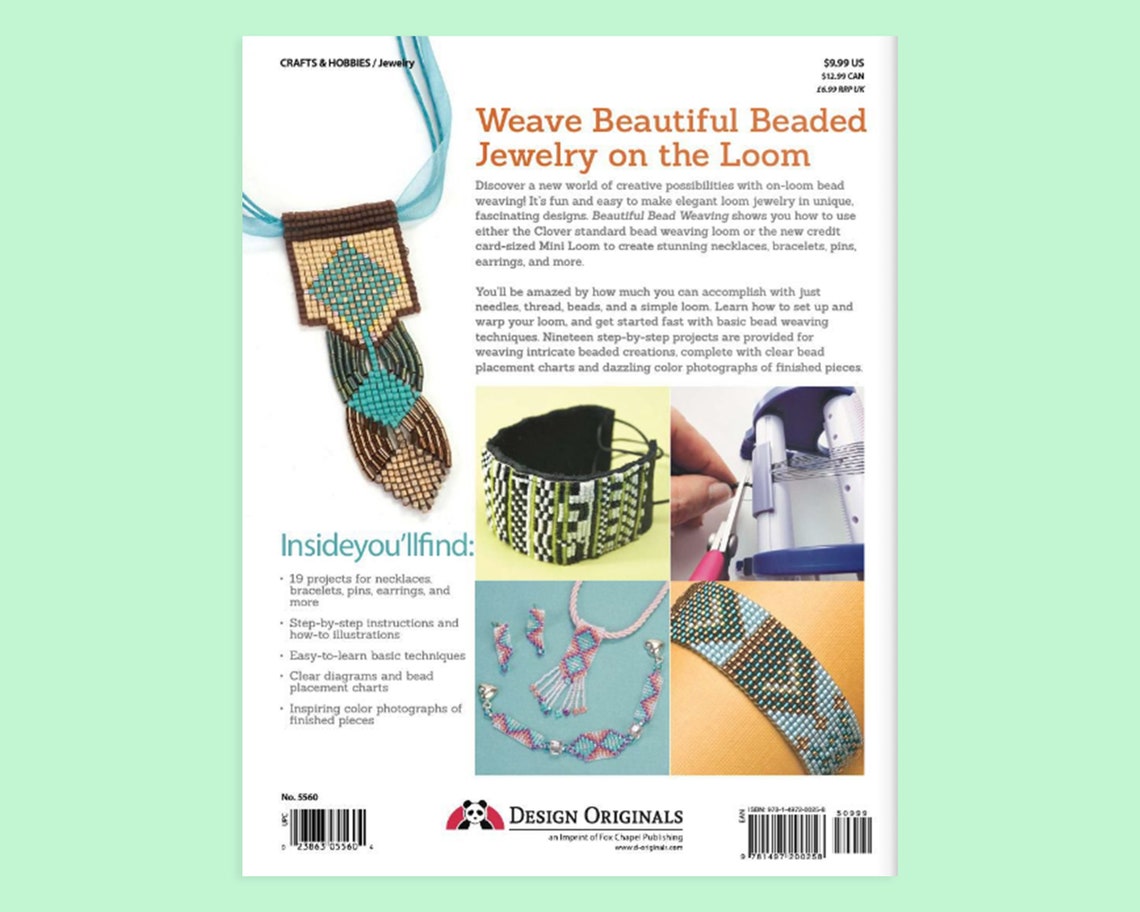 Beautiful Bead Weaving Book Beaded Jewelry Tutorial Bead Etsy