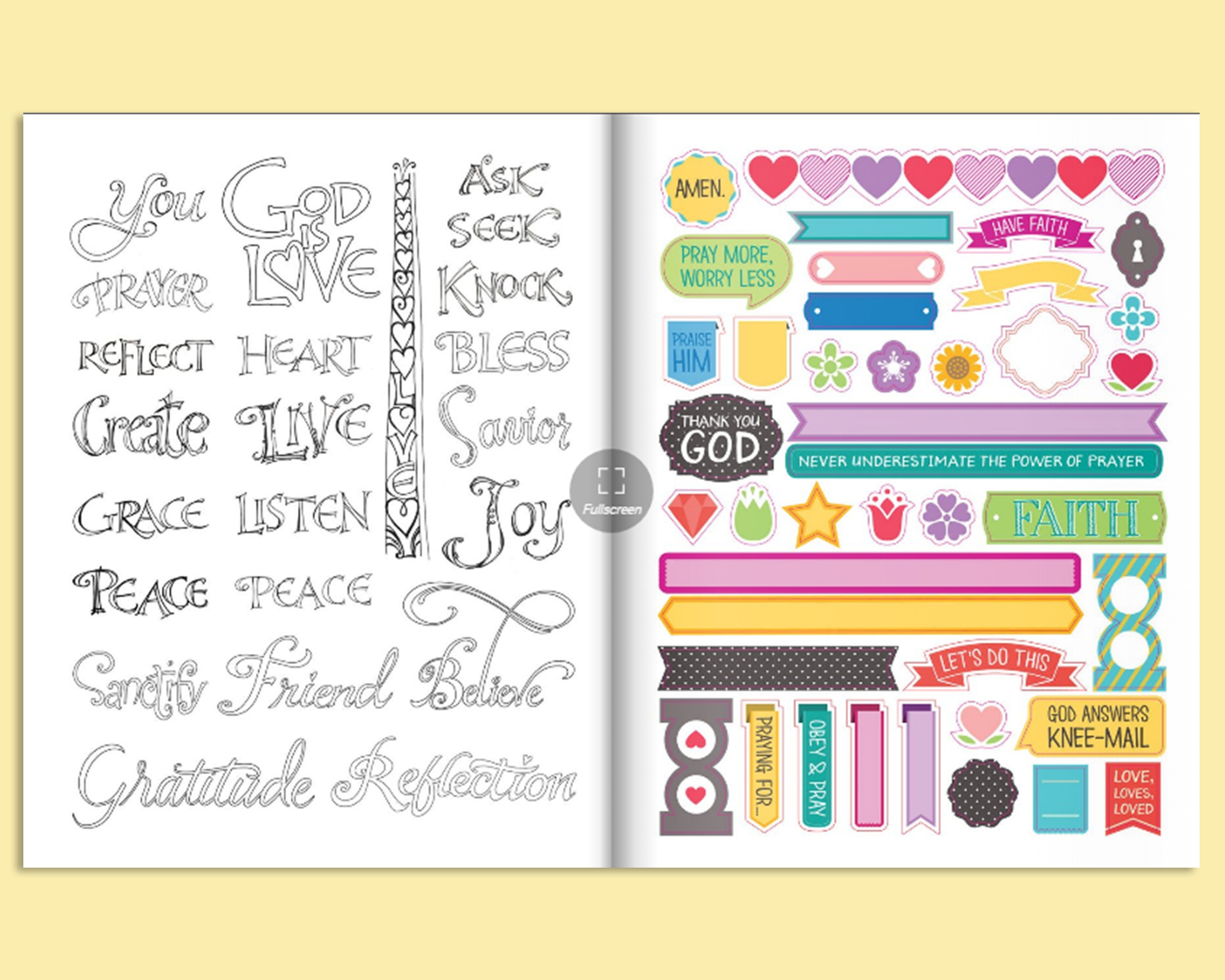 Complete Guide to Bible Journaling: Creative Techniques to Express Your  Faith (Design Originals) Includes 270 Stickers, 150 Designs on Perforated  Pages, and 60 Designs on Translucent Sheets of Vellum: Joanne Fink, Regina