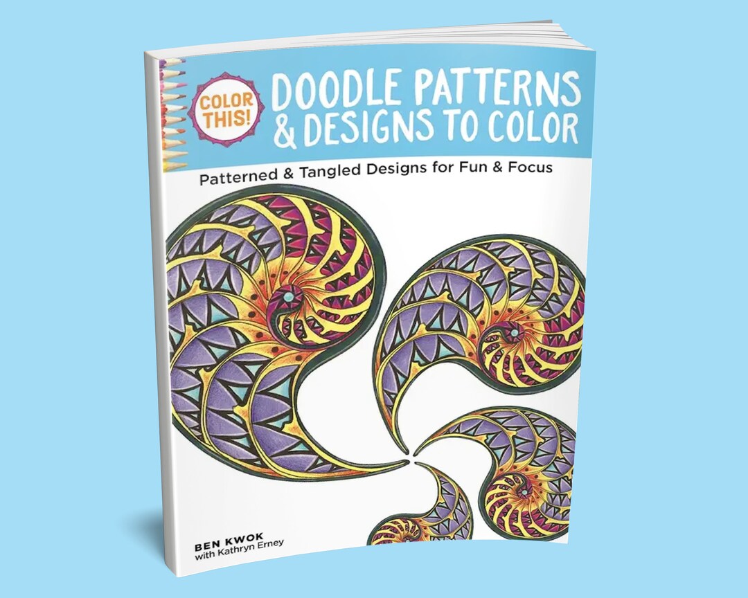 Coloring Book: Color This! Doodle Patterns & Designs to Color Book ...