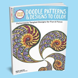 Coloring Book: Color This! Doodle Patterns & Designs to Color Book - Adult Coloring Book - Mandala Coloring Pages - Pattern Coloring Book