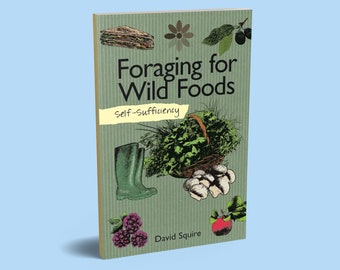 Buch: Selbstversorger-Nahrungssuche für wilde Lebensmittel Buch - Schmieden für Lebensmittel-Buch - Sammeln-Journal - Leitfaden zur Pflanzenidentifizierung - Wild Foods