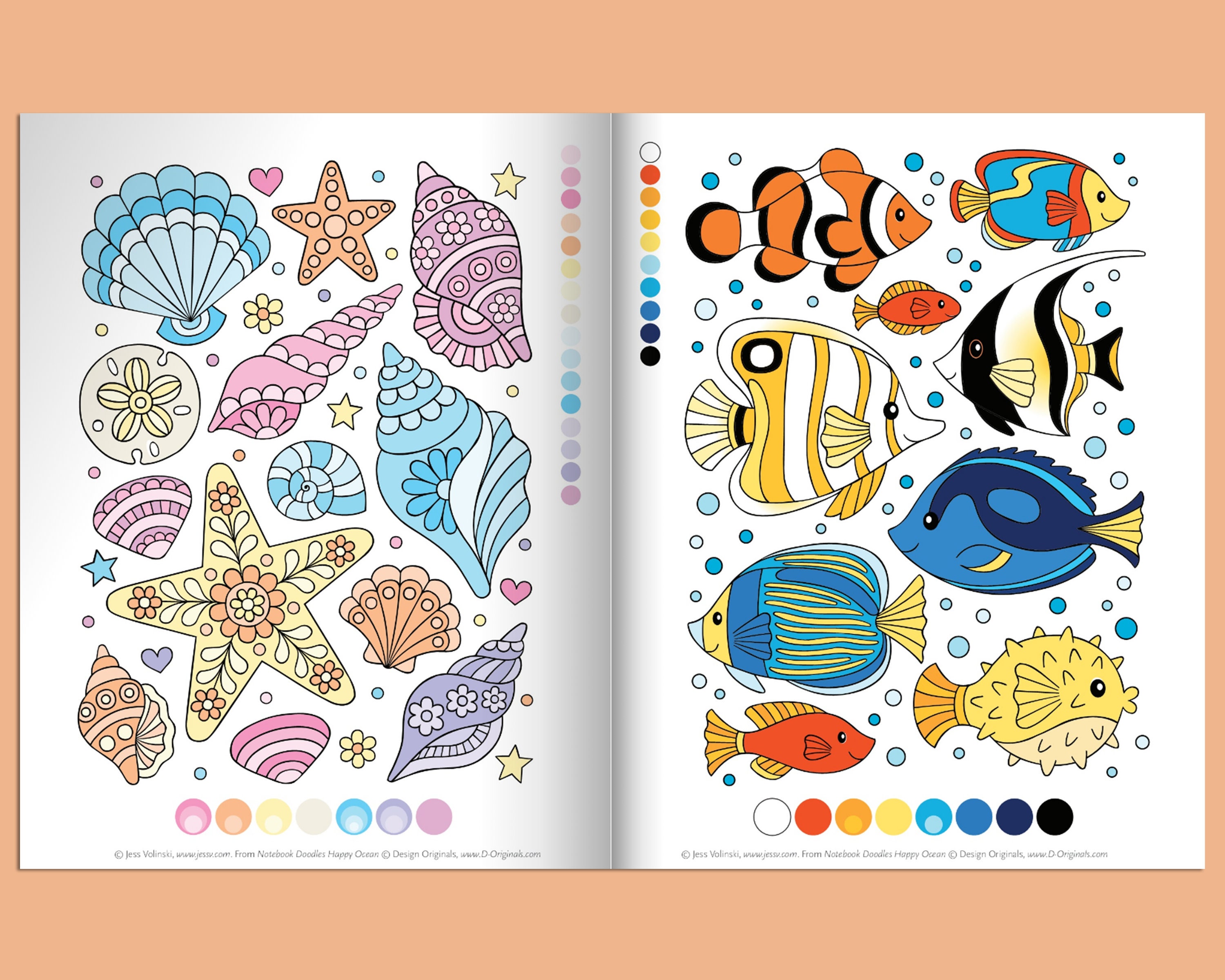 Ocean Coloring Books for kids: Coloring Book for Girls Doodle Cutes: The  Really Best Relaxing Colouring Book For Girls 2017 (Cute Kids Coloring  Books