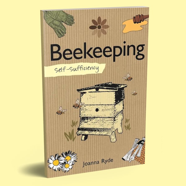 Book: Self-Sufficiency Beekeeping Book - Beekeeping Supplies - Gifts for Beekeepers -  Beekeeper Gift