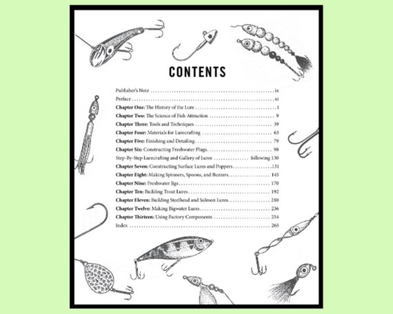 Book: Lurecraft Book How to Make Fishing Plugs, Spinners, Spoons, & Jigs DIY  Lures, Gift for Fisherman, Make You Own Fishing Lures -  Israel
