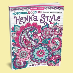 Coloring Book: Notebook Doodles Henna Style Coloring & Activity Book  - Coloring Book for Girls