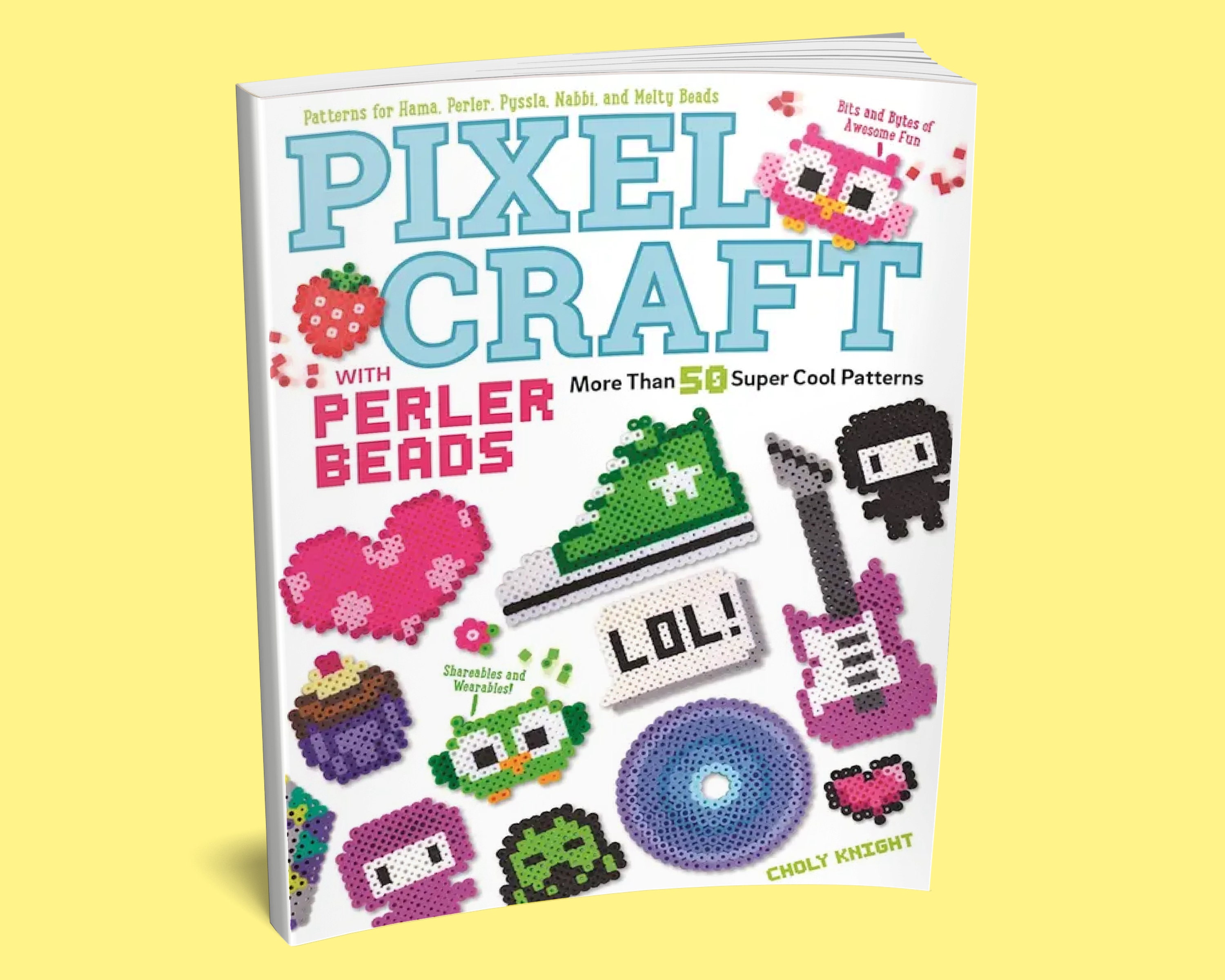 Book: Pixel Craft With Perler Beads Perler Bead Patterns Perler Bead Ideas  Kids Craft Idea Kids Art Project Perler Bead Designs -  Finland