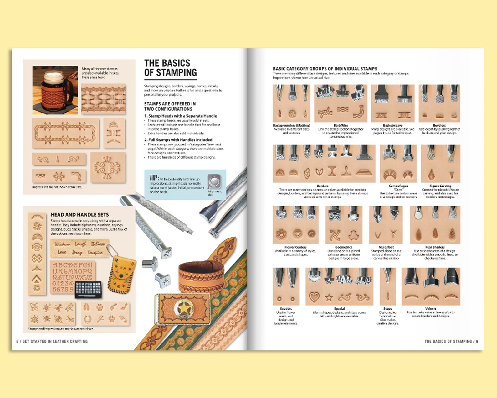 Book Get Started in Leather Crafting Leather Craft Book How to Leather Craft DIY Leather Craft