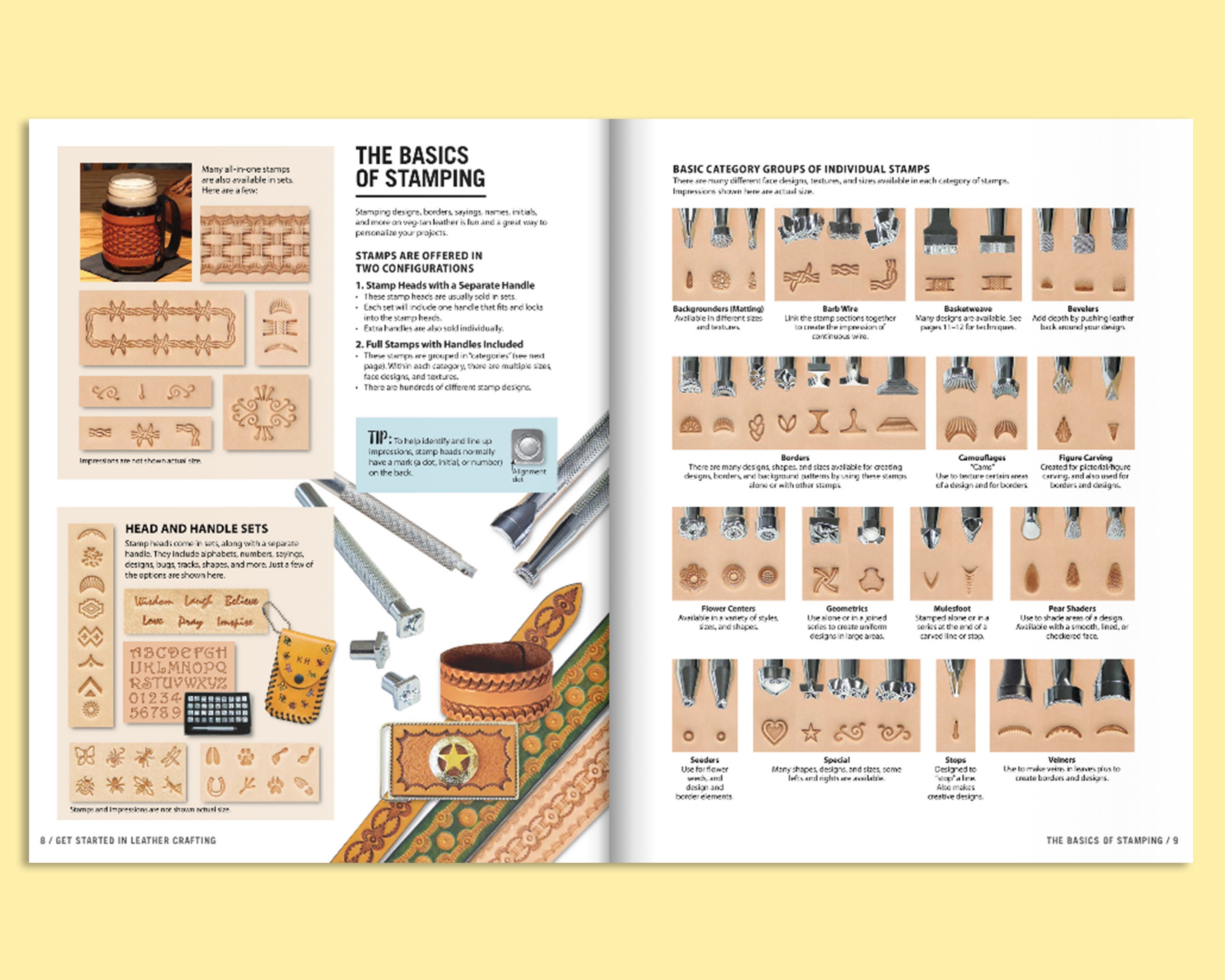 Leather Crafting Starter Book: Tools, Techniques, and 16 Step-by-Step  Projects for Beginners (Fox Chapel Publishing) Learn the Basics and Start  Making