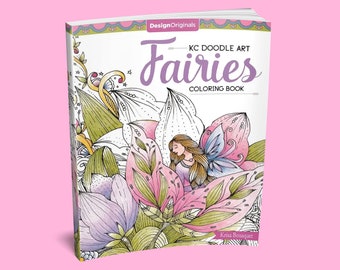 Coloring Book:  Art Fairies Coloring Book - Fairy Coloring Book - Fairy Tale Coloring - Fairy Coloring Pages - Fantasy Coloring
