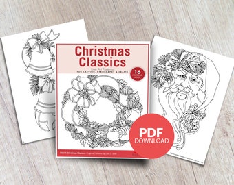 Patterns: Christmas Classics Printable Patterns - PDF Download