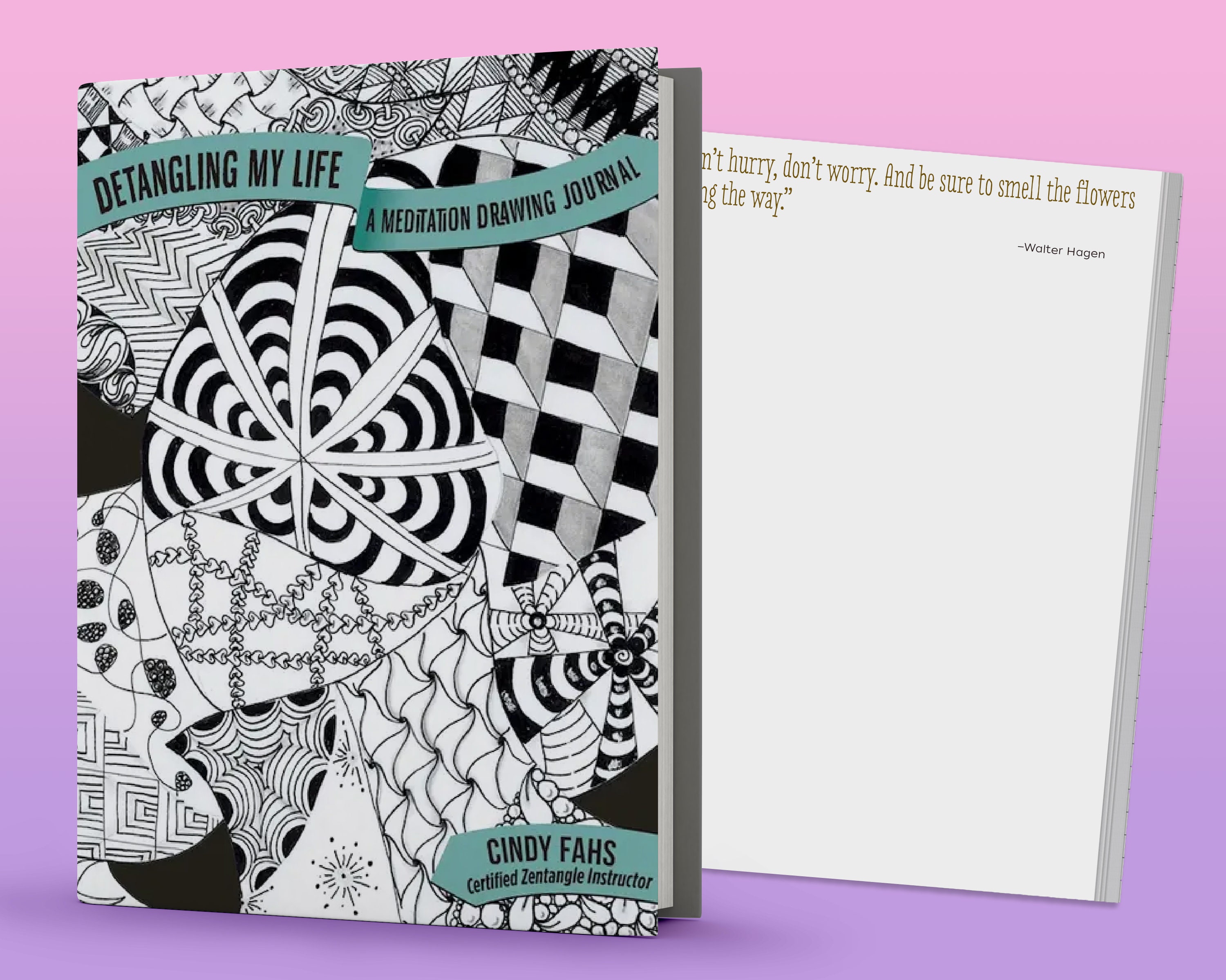 Zentangle - a method of meditation and relaxation from America
