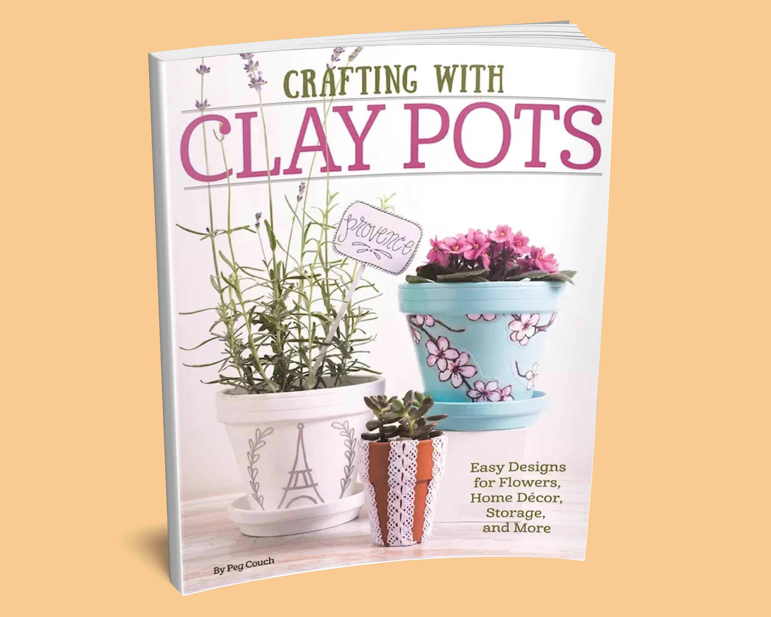 Book Crafting With Clay Pots Terracotta Pot Painting Etsy