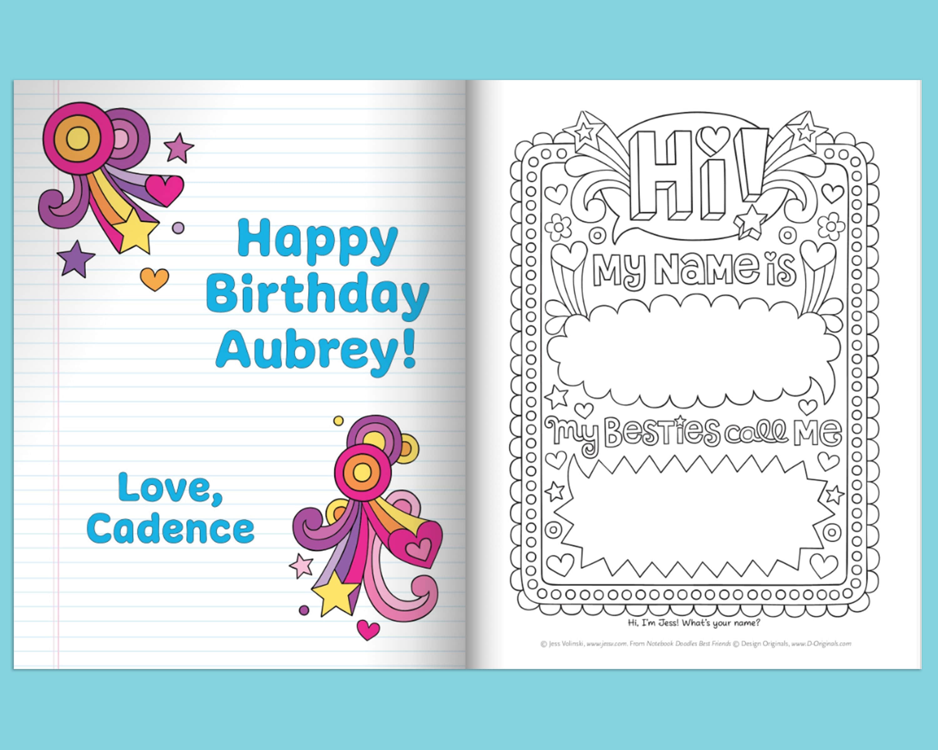 Andrew's Birthday Coloring Book Kids Personalized Books: A Coloring Book Personalized for Andrew That Includes Children's Cut Out Happy Birthday Posters [Book]