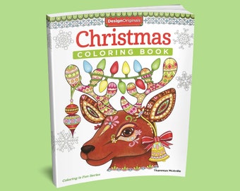 Coloring Book: Christmas Coloring Book - Adult Christmas Coloring Book - Tween Christmas Coloring Book - Christmas Coloring for Kids