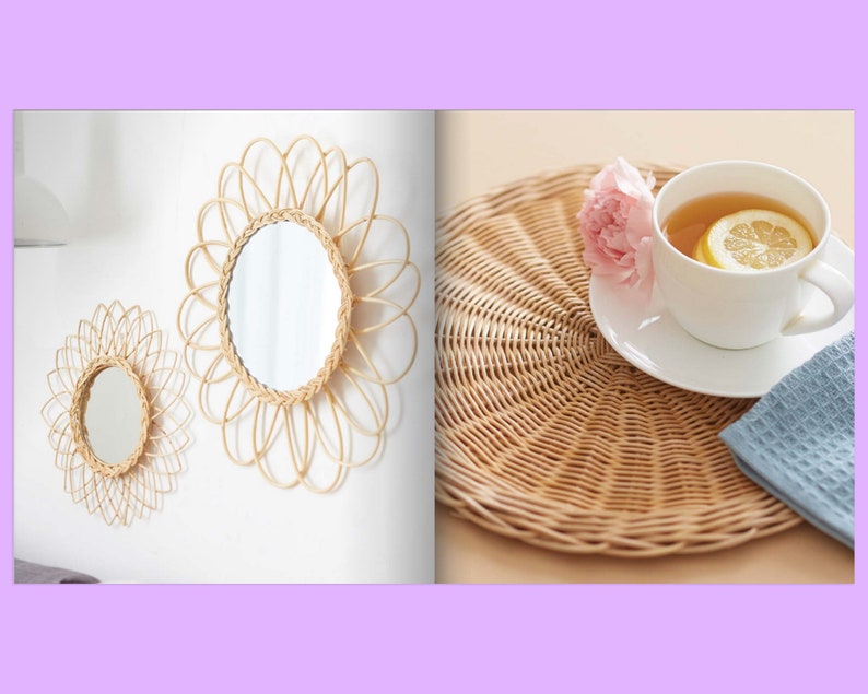 Book Basket Weaving Crafts Basket Weaving Patterns Basket Etsy