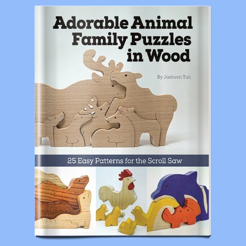 Book: Adorable Animal Family Puzzles in Wood Booklet Scroll - Etsy Hong Kong Book: Adorable Animal Family Puzzles in Wood Booklet Scroll - Etsy Hong Kong