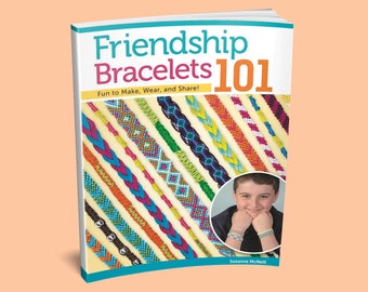 Libro: Libro 101 de Pulseras de la Amistad - Cómo hacer una pulsera de la amistad - Libro para hacer joyas - Manualidades para niños