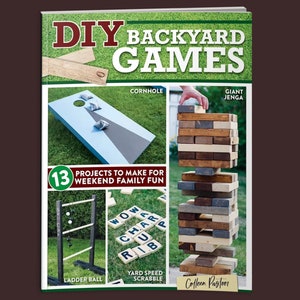 Book: DIY Backyard Games - Home Projects - Outdoor Fun - DIY Gift - Outdoor Projects - Oversized Lawn Games - Lawn Games