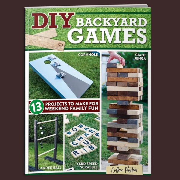 Buch: DIY Garten Spiele - Heim Projekte - Outdoor Spaß - DIY Geschenk - Outdoor Projekte - Übergroße Rasen Spiele - Rasen Spiele