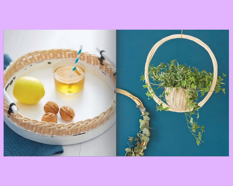 Basket Weaving Crafts Book Basket Weaving Patterns Basket Etsy